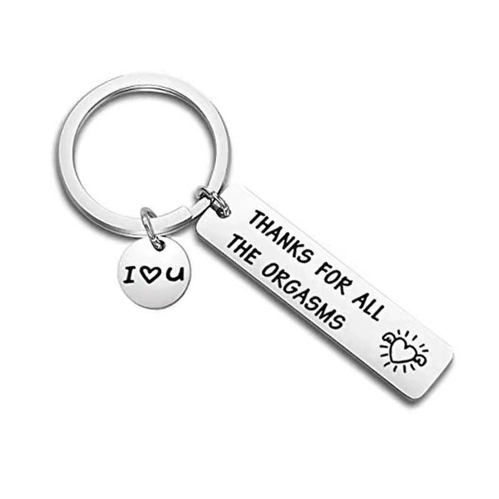 Wholesale Commemorative gift pendant stainless steel keychain
