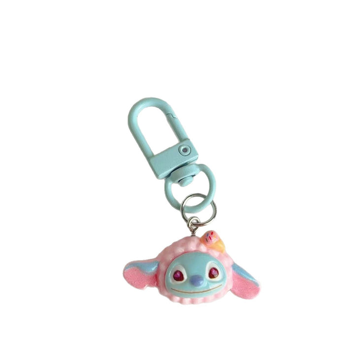 Wholesale Cute bell keychain soft and cute girly bag pendant best friend gift accessories