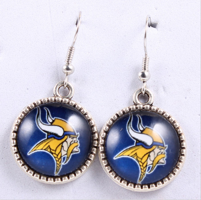 Wholesale Football Team Earrings Jewelry