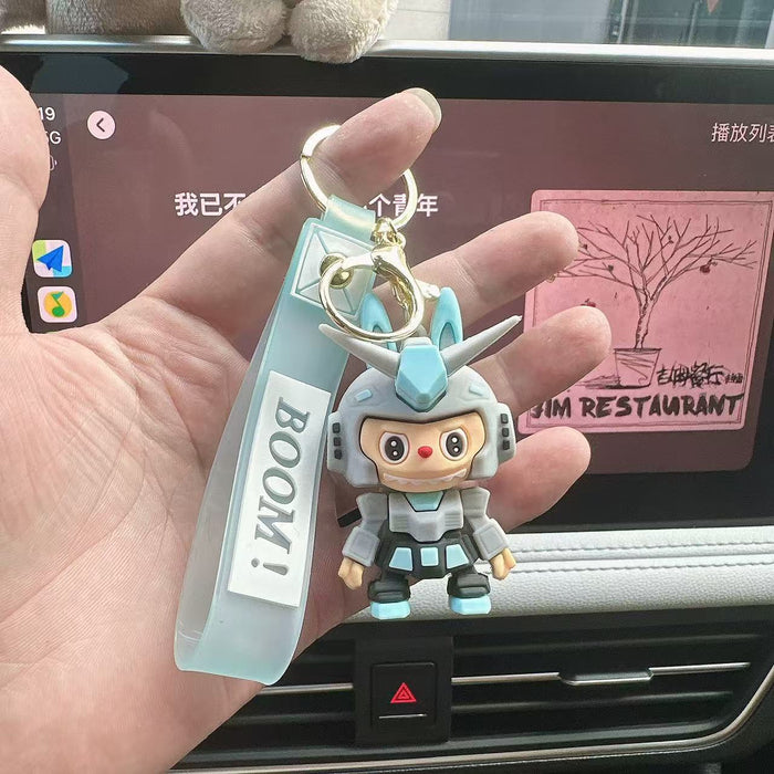 Wholesale Cartoon Mecha Keychain Pendant Keychain
