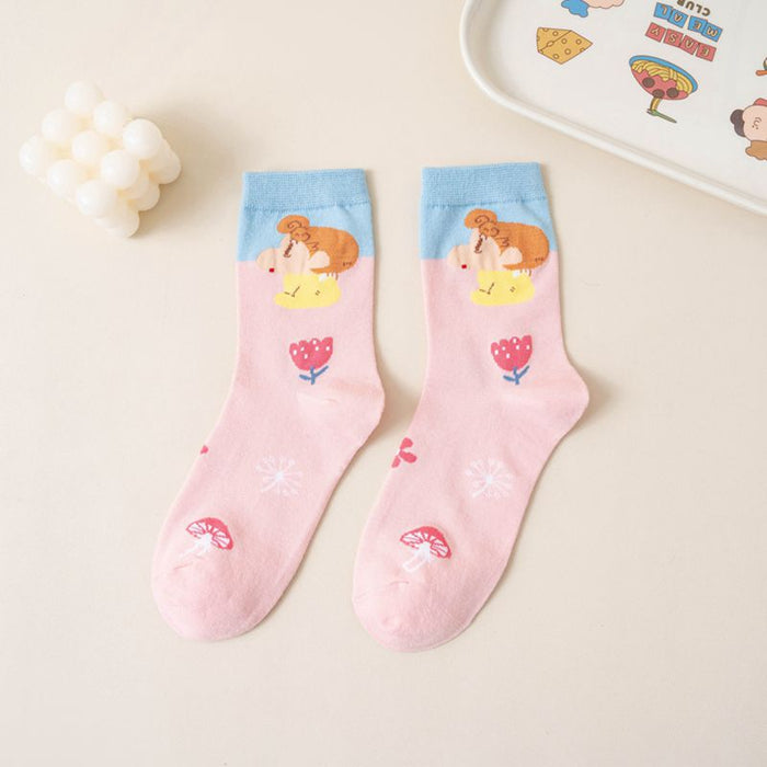 Wholesale Socks children cartoon tube cute cartoon tube socks casual socks