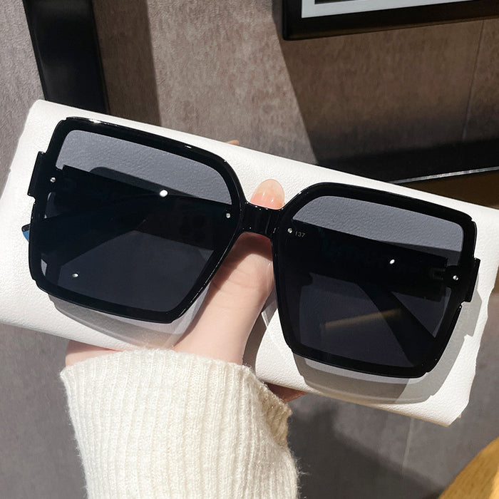Wholesale Large Frame Anti-UV PC Sunglasses JDC-SG-Bofeng011