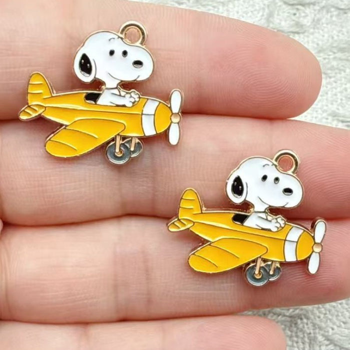 Wholesale 10pcs Halloween alloy Pendant DIY Keychain Earrings Necklace Pendant