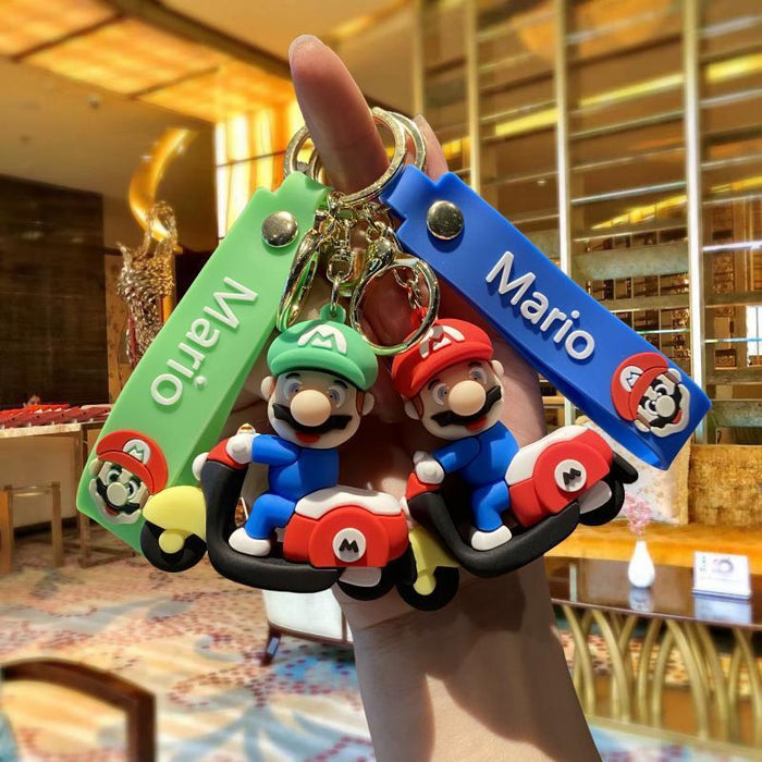 Wholesale Cute 3D Doll Silicone Keychain JDC-KC-MingT132