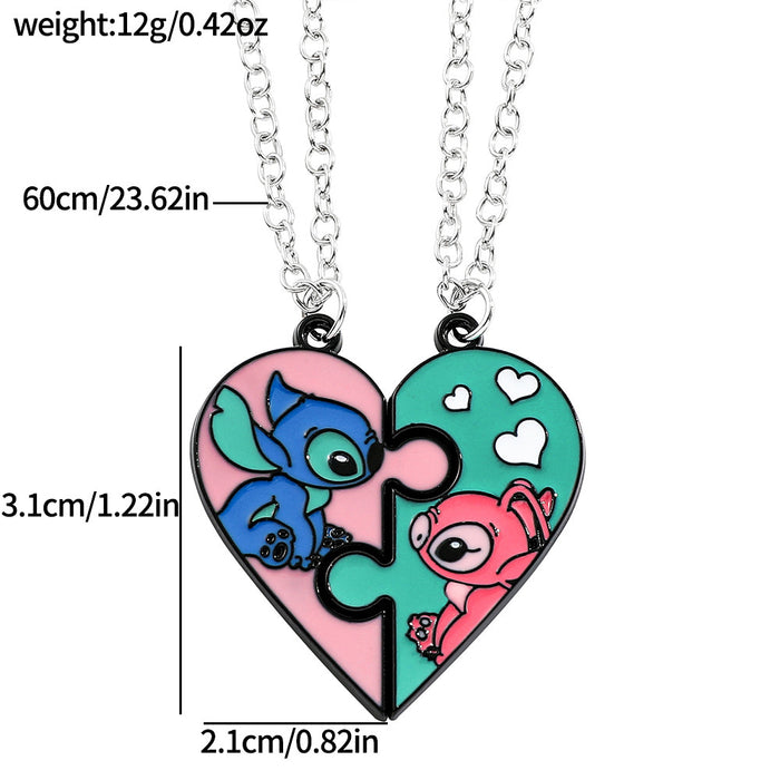 Wholesale Anime Halloween Stitch Keychain Alloy Pendant Fashion Cartoon Accessories Ornaments JDC-KC-BS005