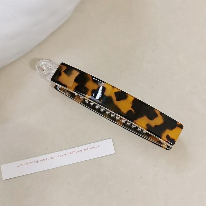 Wholesale banana clip elegant simple vertical clip elegant girl candy color vertical hairpin