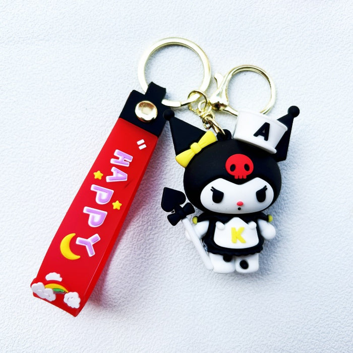 Wholesale PVC Cartoon Doll Keychain JDC-KC-WuYi269