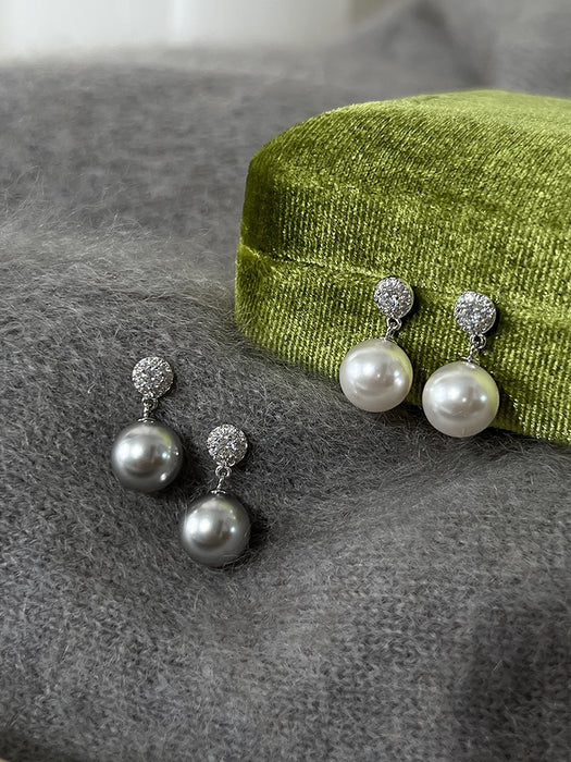 Wholesale Simple daily commuting quality pearl earrings temperament earrings ear clips without ear holes