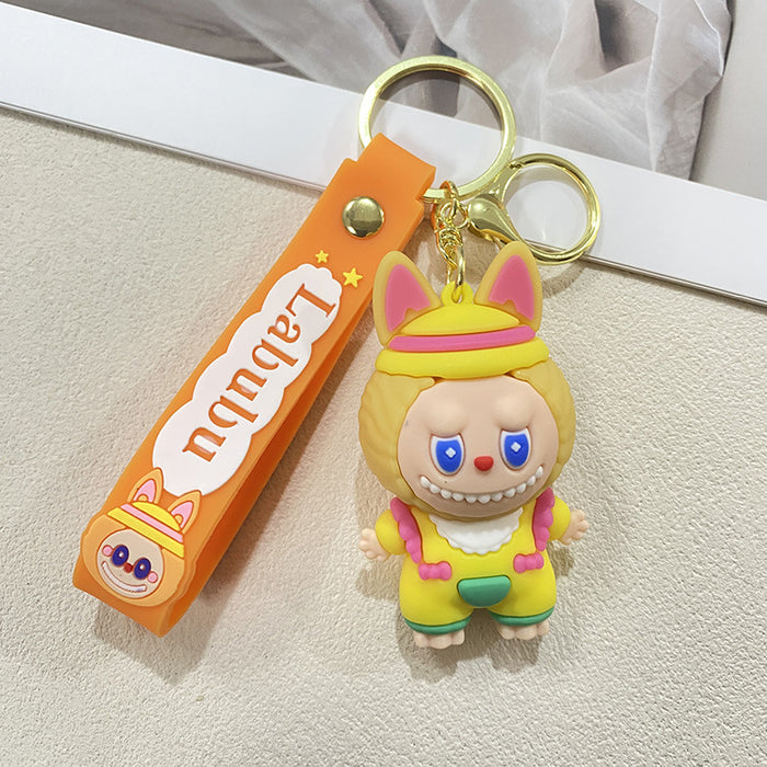 Wholesale Cartoon Doll Little Sheep Keychain Couple School Bag Pendant Car Key Chain Gift