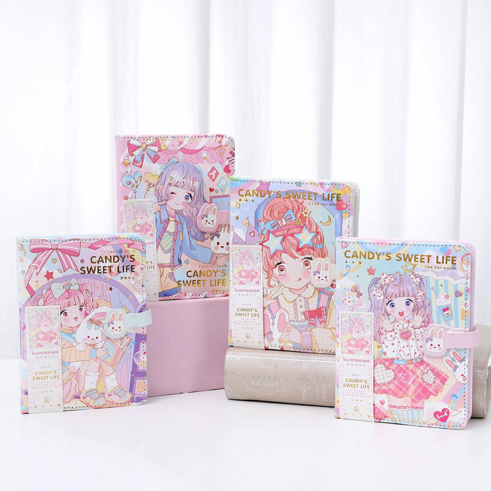 Wholesale Cute Notebook with Gold Foil PU Cover for Daily Journaling or Gift MOQ≥2