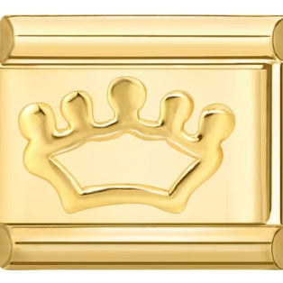 Wholesale Stainless Steel Module Bracelet Gold Plated Smiley Dolphin Crown Double Heart All Match Personality Assembly