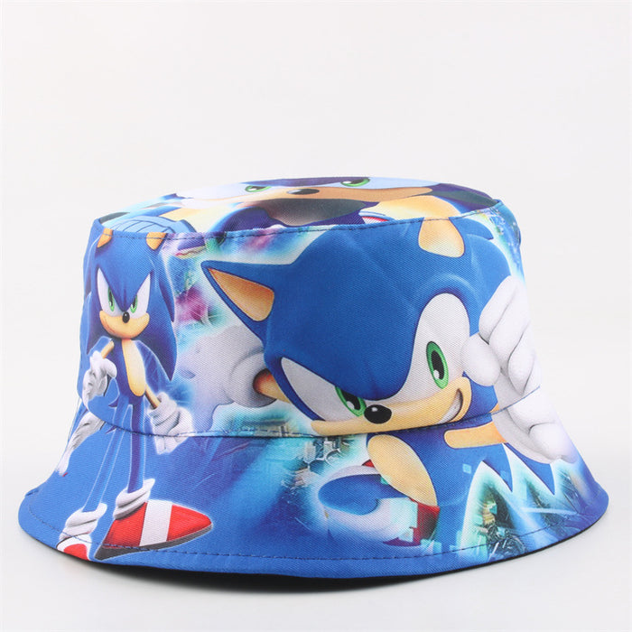 Wholesale  children' s hat cartoon animation baby fisherman hat summer sunshade sun hat