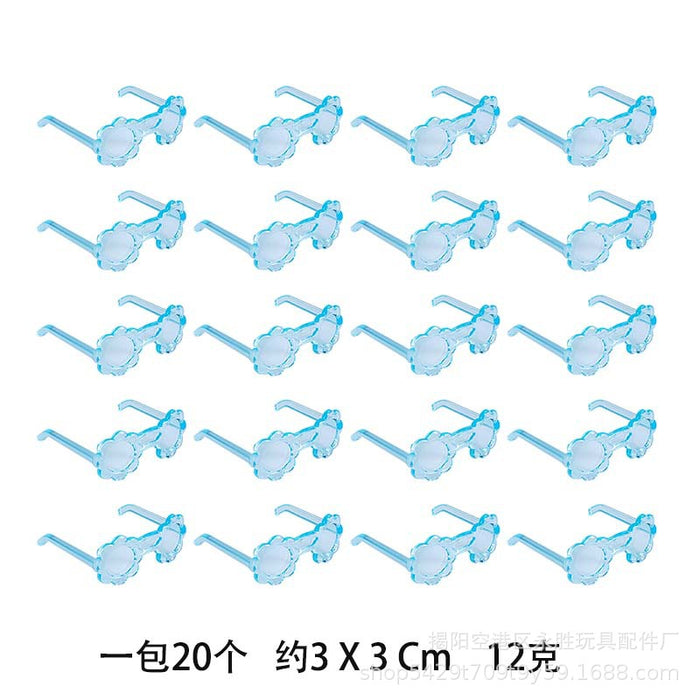 Wholesale doll toy fashion accessories cowboy hat hanger glasses