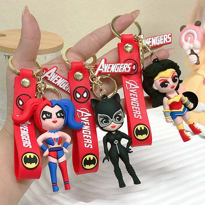 Wholesale Cartoon Movie PVC Keychain JDC-KC-MRan012