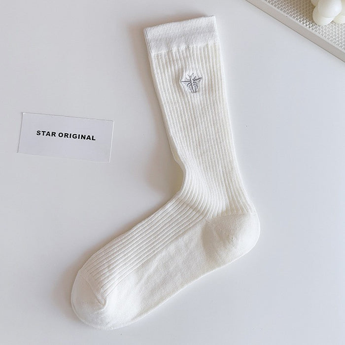 Wholesale Socks, long tube socks, thin, sweat absorbing, versatile, breathable, stacked socks