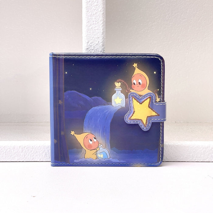 Wholesale Cute Cartoon PU Leather Journal with Gold Foil Laser Stars M5 Magnetic Snap Full-Color Pages