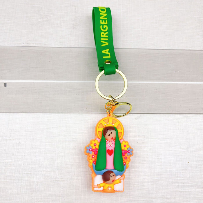 Wholesale Creative Cartoon Russian Doll Keychain Cute Keychain Men and Women Bag Pendant JDC-KC-YaEn006