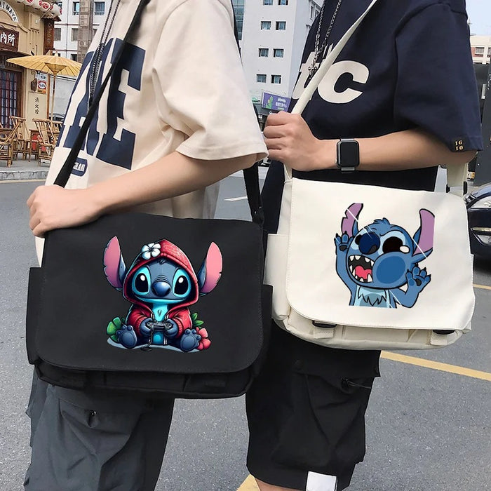Wholesale New cartoon crossbody bag for men and women, backpack for couples, travel bag, fashionable casual bag