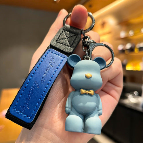 Wholesale Cartoon Doll Silicone Keychain JDC-KC-Tingm215