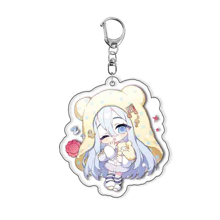 Wholesale Layered Acrylic Keychain - Anime Peripheral Cartoon Pendant