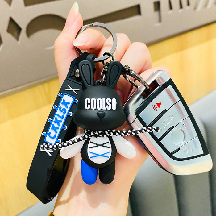 Wholesale Cartoon keychain cute doll backpack car pendant chain decoration