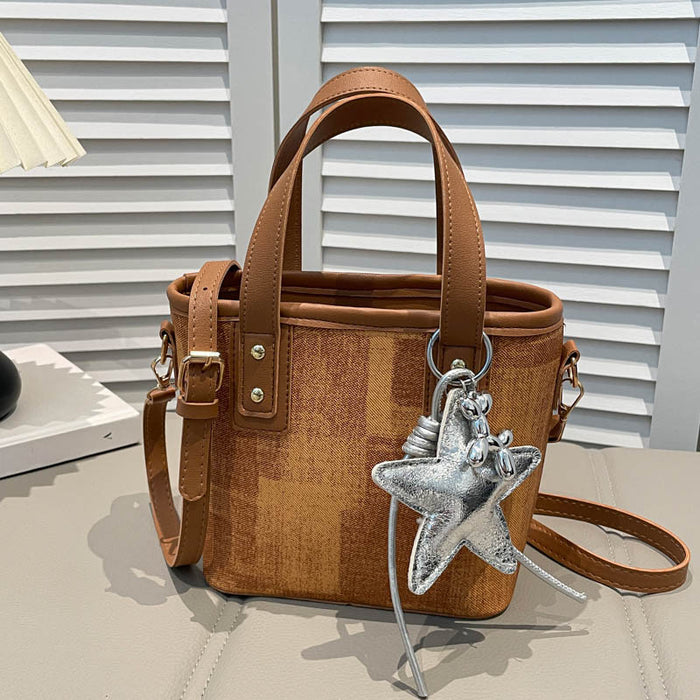 Wholesale Pu Leather Street Fashion Crossbody Bag Horizontal Square Handbag Fashion Accessory