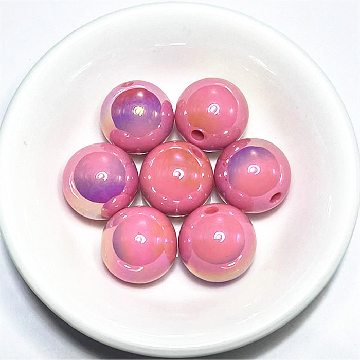 Wholesale 300pcs 14MM Colorful Shell Resin Beads JDC-BDS-Xiaox004