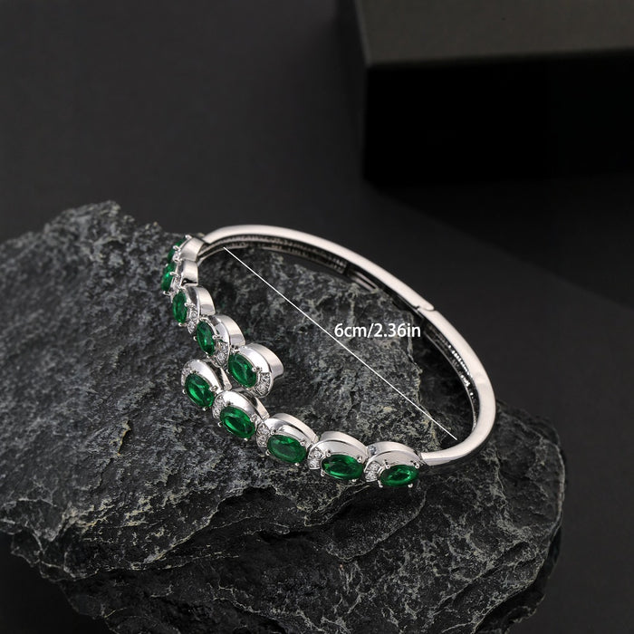 Wholesale Crystal Bracelet Female Color Zircon Bracelet Full Diamond Luxury Hand Jewelry