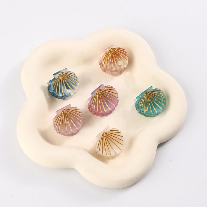 Wholesale Shell Hair Clip Sweet Hairpin Fresh Bangs Clip Hair Accessory