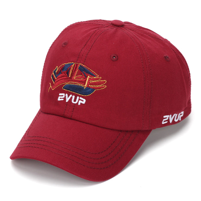 Wholesale Chic Baseball Cap Navy Blue Sun Protection Unisex Curved Brim Fashion Accessory