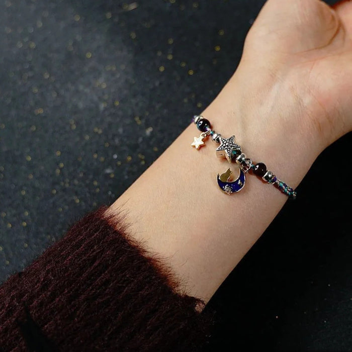 Wholesale Cosmic Actress Star Moon Bracelet