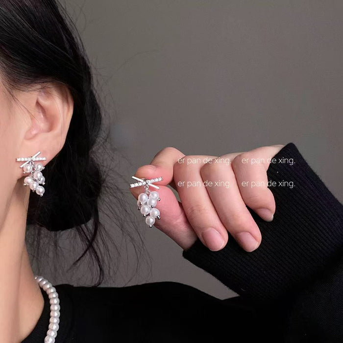 Wholesale Grape Theme Acrylic Earrings - Summer Fashion Jewelry Accessory Gift