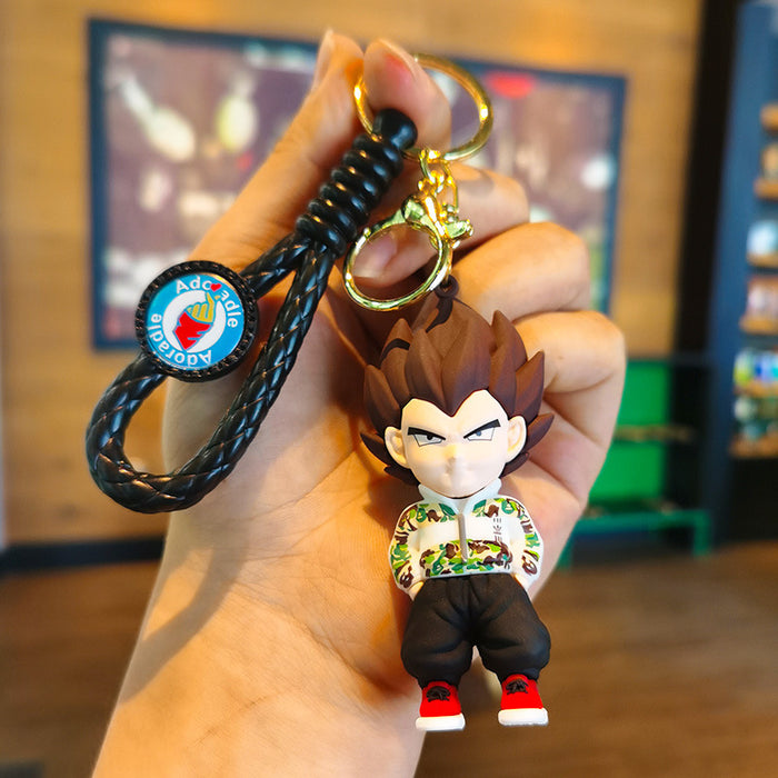 Wholesale Cartoon Doll Silicone Keychain JDC-KC-Tingm268