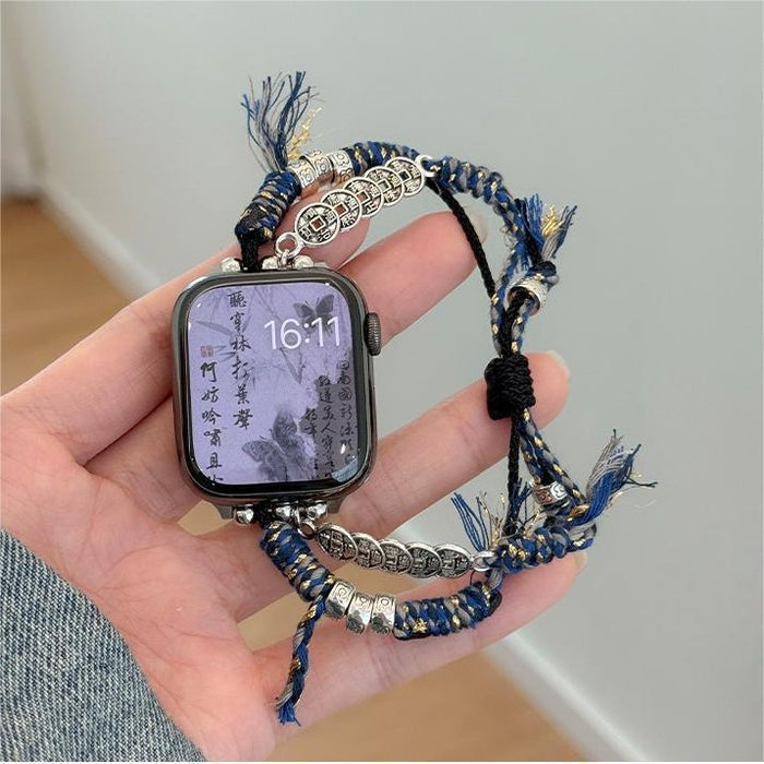 Wholesale Watch Bands Summer Vintage Multifunctional Woven Soft Case Full-Cover