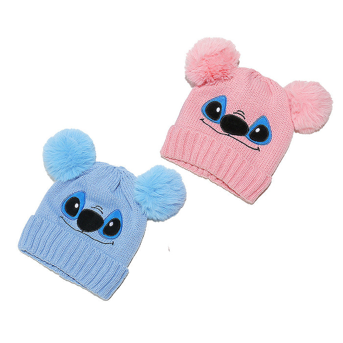 Wholesale Children' s Cute Casual Thickened Warm Knitted Hat