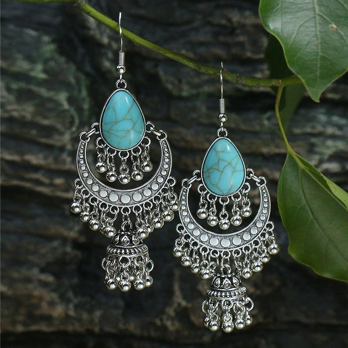 Wholesale Bohemian Drop Acrylic Earrings Vintage Fashion Accessory MOQ≥2