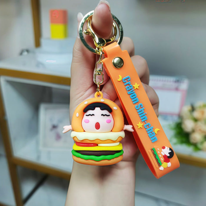 Wholesale Metal Keychain Cartoon Car Key Accessory Bag Charm MOQ≥2