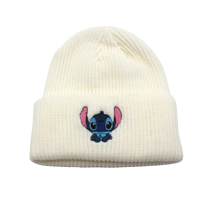 Wholesale Acrylic Cartoon Embroidery Knitted Hat JDC-FH-ZhiXie023