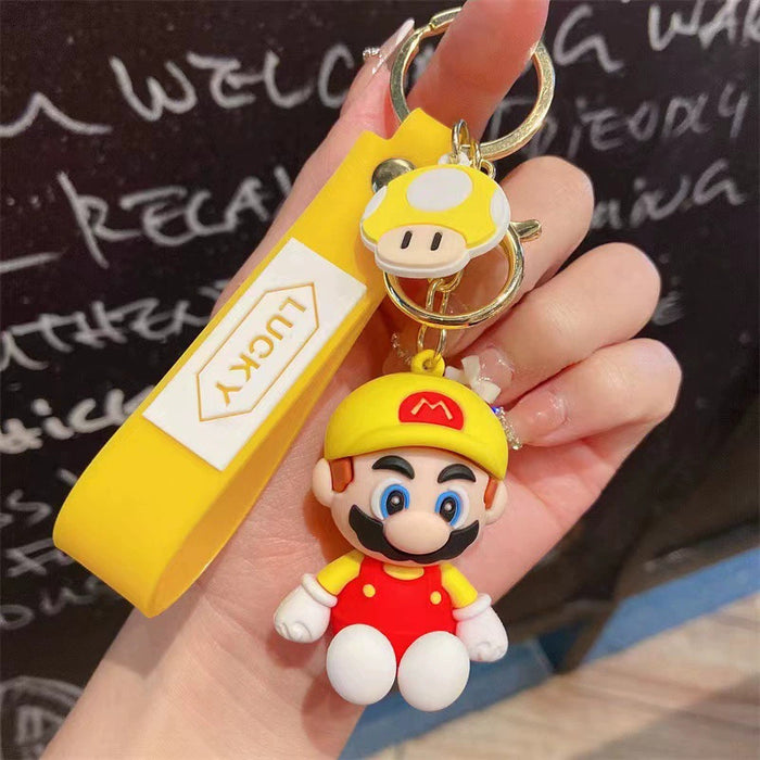 Wholesale Game peripheral keychain creative couple car keychain bag pendant