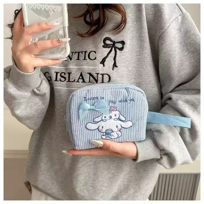 Wholesale Cute plush  bucket bag cartoon girl portable small bag