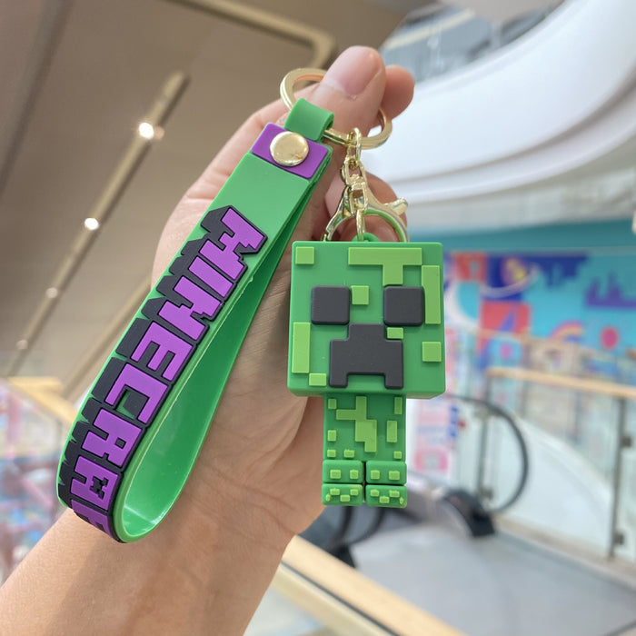 Wholesale game keychain couple keychain doll