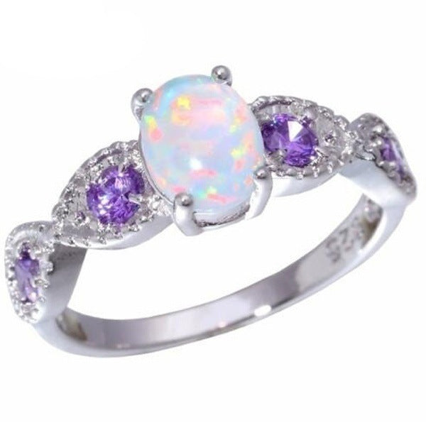 Wholesale Copper plate set  zircon ring