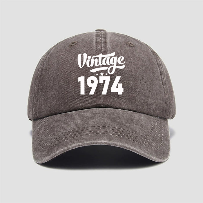 Wholesale Washed cotton printed vintage baseball cap, soft top sun hat