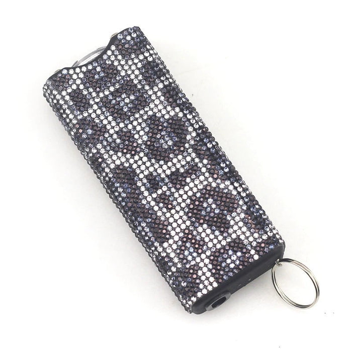 Wholesale Plastic Diamond Multi-function Flashlight Keychain JDC-KC-TouMS063