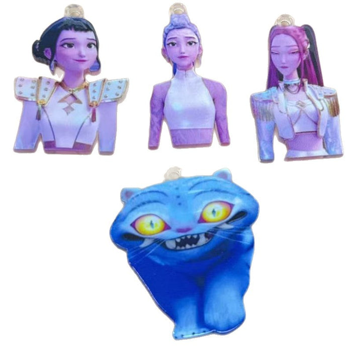 Wholesale 10pcs kpop Acrylic Pendant DIY Earring Holder