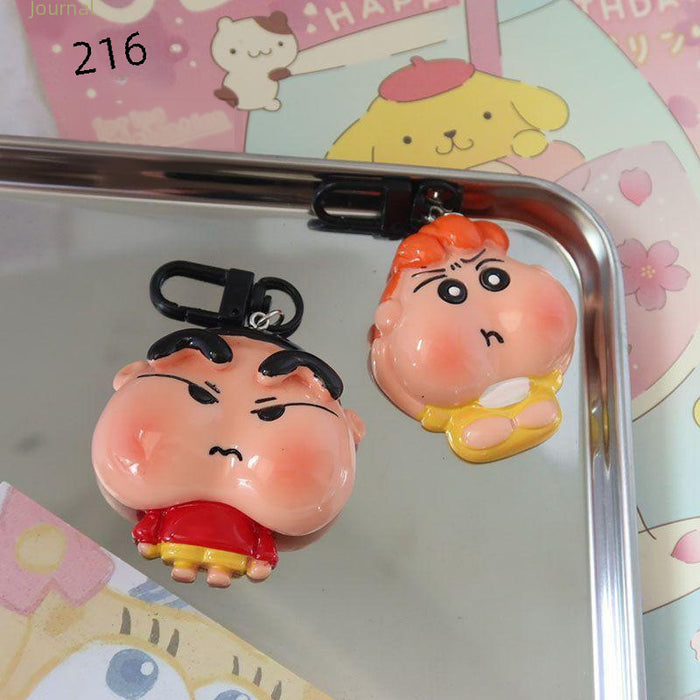 Wholesale Cartoon keychain resin pendant school bag accessories