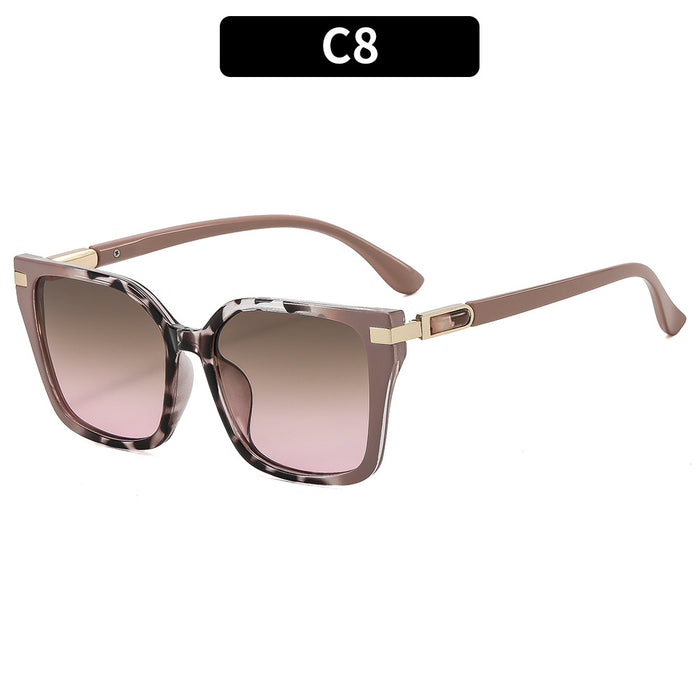 Wholesale Retro Square Frame Sunglasses UV400 Sun Protection for Women Men Trendy Chic Fashion Accessory