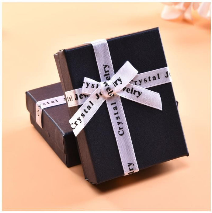 Wholesale Exquisite bow jewelry box, jewelry ring, necklace, earring packaging box, creative