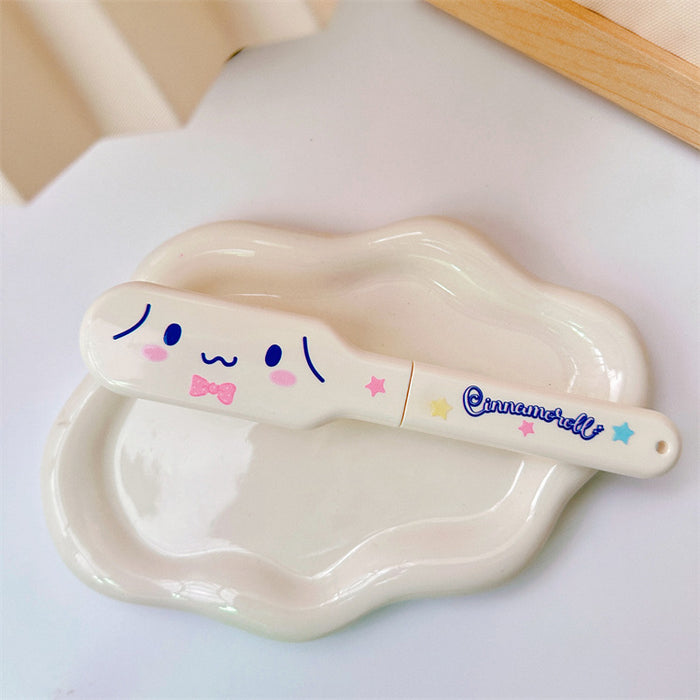 Wholesale cute  comb portable portable hair comb ugly fish bangs comb travel mini massage comb