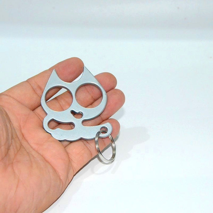 Wholesale Aluminum Alloy Multifunctional Cat Eye Keychain JDC-KC-KB022